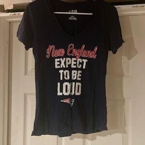 New England patriots v-neck